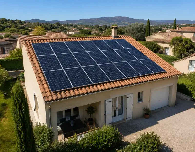 Prime à l'autoconsommation panneaux solaires Vesc — aide financière de l'État